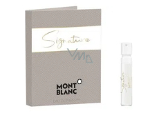 Montblanc Signature parfémovaná voda pro ženy 2 ml s rozprašovačem, vialka