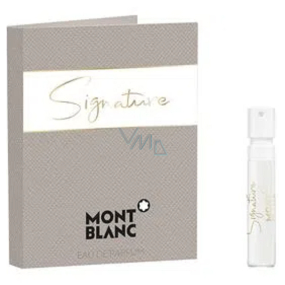 Montblanc Signature parfémovaná voda pro ženy 2 ml s rozprašovačem, vialka