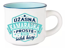 Albi Espresso hrneček - Úžasná kamarádka, prostě můj šálek kávy 45 ml