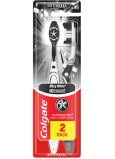 Colgate MaxWhite Charcoal měkký zubní kartáček 1+1 kus