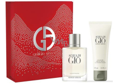 Giorgio Armani Acqua di Gio pour Homme toaletní voda 50 ml + sprchový gel 75 ml, dárková sada pro muže