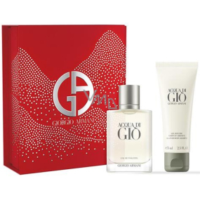 Giorgio Armani Acqua di Gio pour Homme toaletní voda 50 ml + sprchový gel 75 ml, dárková sada pro muže