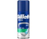 Gillette Series 3x Action Sensitive gel na holení pro muže 75 ml