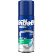 Gillette Series 3x Action Sensitive gel na holení pro muže 75 ml