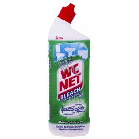 Wc Net Bleach gel Mountain Fresh gelový čistič Wc a koupelny 750 ml