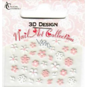 Absolute Cosmetics Nail Art 3D nálepky na nehty 10100-2 1 aršík