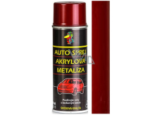 Motip Škoda Akrylový autolak sprej 9892 Červená metalíza 200 ml