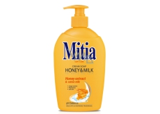 Mitia Honey & Milk tekuté mýdlo s medovými extrakty dávkovač 500 ml