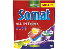 Somat All in 1 Extra Lemon tablety do myčky 85 tablet