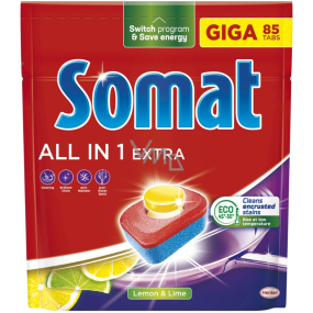 Somat All in 1 Extra Lemon tablety do myčky 85 tablet