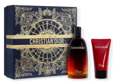 Christian Dior Fahrenheit toaletní voda 100 ml + sprchový gel 50 ml, dárková sada pro muže