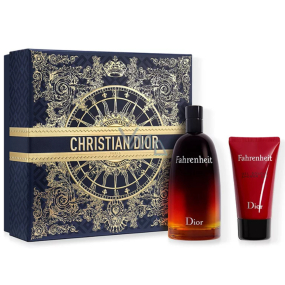 Christian Dior Fahrenheit toaletní voda 100 ml + sprchový gel 50 ml, dárková sada pro muže