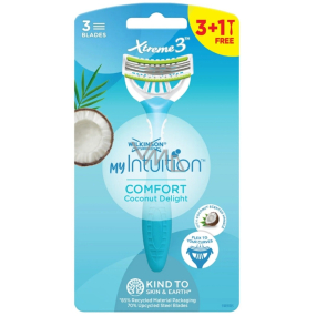 Wilkinson Xtreme 3 Comfort Coconut Delight jednorázový holicí strojek 3 + 1 kus