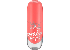 Essence Nail Colour Gel gelový lak na nehty 52 Coral Me Maybe 8 ml