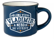 Albi Espresso hrneček Vladimír - Přijímá výzvy a nebojí se zvítězit 45 ml