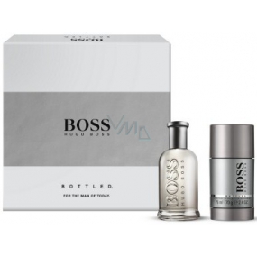 Hugo Boss No.6 Bottled toaletní voda pro muže 50 ml + deodorant stick 75 ml, dárková sada