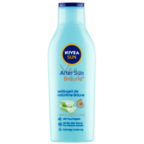 Nivea Sun Bronze mléko po opalování prodlužující opálení 200 ml