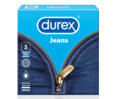 Durex Jeans hladký kondom, nominální šířka: 56 mm 3 kusy