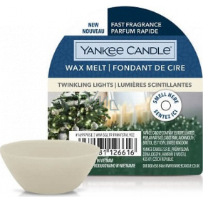 Yankee Candle Twinkling Lights - Zářící světýlka vonný vosk do aromalampy 22 g