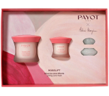 Payot Promo Roselift sada 2024 Crème Liftante denní liftingový krém 50 ml + Crème Liftante Regard liftingový oční krém 15 ml + masážní houba z růženínu 1 kus, kosmetická sada pro ženy