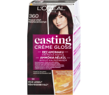 Loreal Paris Casting Creme Gloss barva na vlasy 360 tmavá višeň glossy blacks