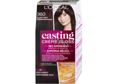 Loreal Paris Casting Creme Gloss barva na vlasy 360 tmavá višeň glossy blacks