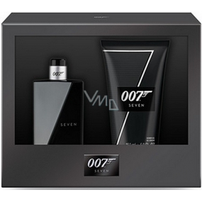 James Bond 007 Seven toaletní voda pro muže 30 ml + sprchový gel 50 ml dárková sada