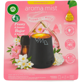 Air Wick Aroma Mist Peony & Jasmine -  Pivoňka a jasmín automatický osvěžovač vzduchu + náplň 20 ml