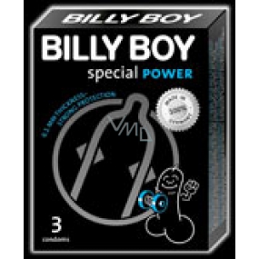 Billy Boy Pover extra silný a lubrikovaný kondom 3 kusy