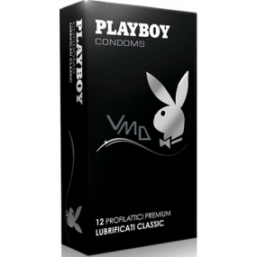 Playboy Lubrificati Classic kondom z přírodního latexu 12 kusů