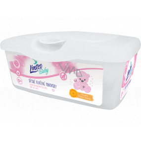 Linteo Baby Soft & Cream vlhčené ubrousky pro děti box 72 kusů