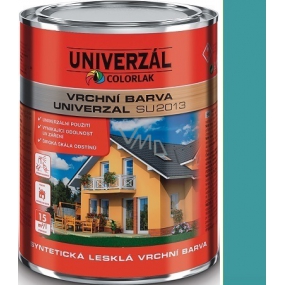 Colorlak Univerzal SU2013 syntetická lesklá vrchní barva Modrá pastelová 0,6 l