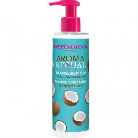 Dermacol Aroma Ritual Brazilian Coconut - Brazilský kokos relaxační tekuté mýdlo 250 ml