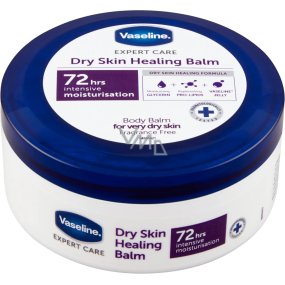 Vaseline Expert Care Healing Balm tělové máslo bez parfemace 250 ml