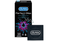 Durex Perfect Gliss kondomy s extra lubrikací 10 kusů