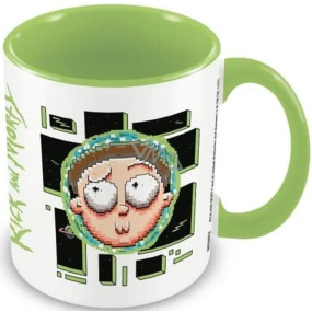 Epee Merch Rick and Morty - Pixel Breakout keramický hrnek 315 ml