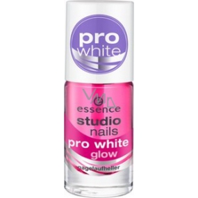 Essence Studio Nails Pro White Glow lak na nehty 8 ml