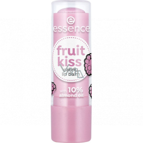 Essence Fruit Kiss Caring Lip Balm balzám na rty 01 Raspberry Dream 4,8 g