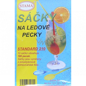 Stama Standard 210 Sáčky na ledové pecky 180 pecek 10 sáčků