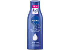 Nivea Body Milk 48h výživné tělové mléko pro suchou až velmi suchou pokožku 400 ml