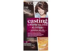 Loreal Paris Casting Creme Gloss barva na vlasy 518 Oříškové mochaccino