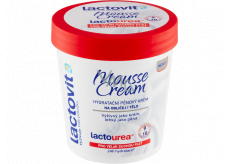 Lactovit Lactourea Mousse Cream hydratační pěnový krém na obličej i tělo pro velmi suchou pokožku 250 ml