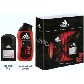 Adidas Fair Play deodorant stick 51 g + sprchový gel pro muže 250 ml, kosmetická sada