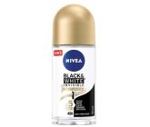 Nivea Invisible Black & White Silky Smooth kuličkový antiperspirant deodorant roll-on pro ženy 50 ml