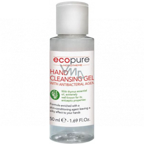 EcoPure antibakteriální čistící gel na ruce 50 ml