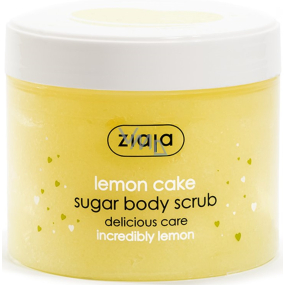 Ziaja Lemon Cake cukrový tělový peeling 300 ml