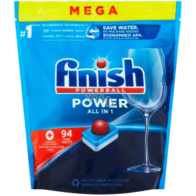 Finish Powerball All in 1, tablety do myčky na nádobí 94 kusů