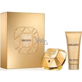 Paco Rabanne Lady Million parfémovaná voda pro ženy 50 ml + tělové mléko 100 ml, dárková sada