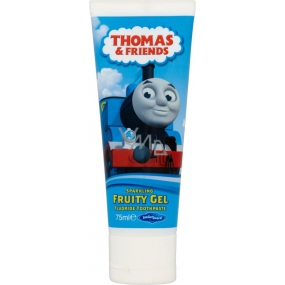 Thomas & Friends - Lokomotiva Tomáš Sparkling Fruity Gel zubní pasta 75 ml