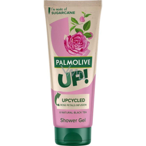 Palmolive Up! Rose Petals & Natural Black Tea - Růže a černý čaj sprchový gel 200 ml